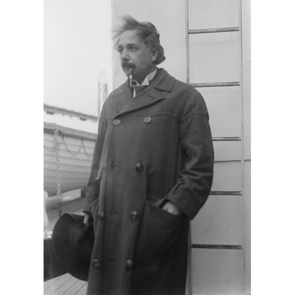 Albert Einstein History Poster Print