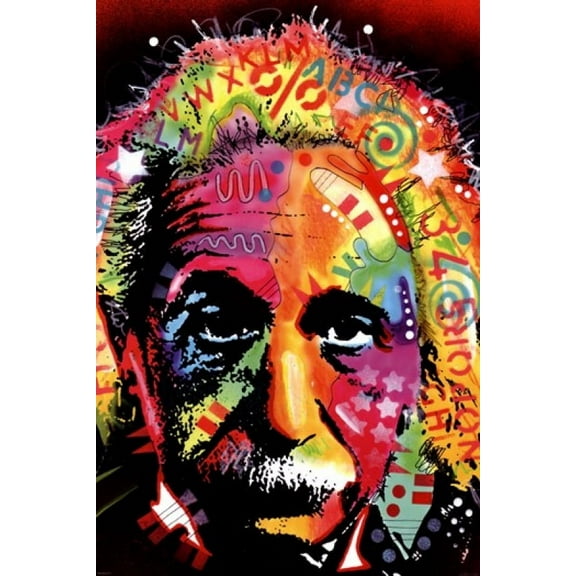 Albert Einstein - Dean Russo Poster (24 x 36)
