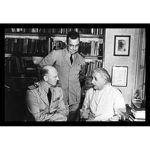 Albert Einstein- Fine Art Canvas Print (20" x 30")