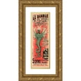 thumbnail image 1 of Albert Guillaume 11x24 Gold Ornate Framed and Double Matted Museum Art Print Titled - The Devil in the 19th Century or the Mysteries of Spiritualism by Doctor Bataille (1895), 1 of 4