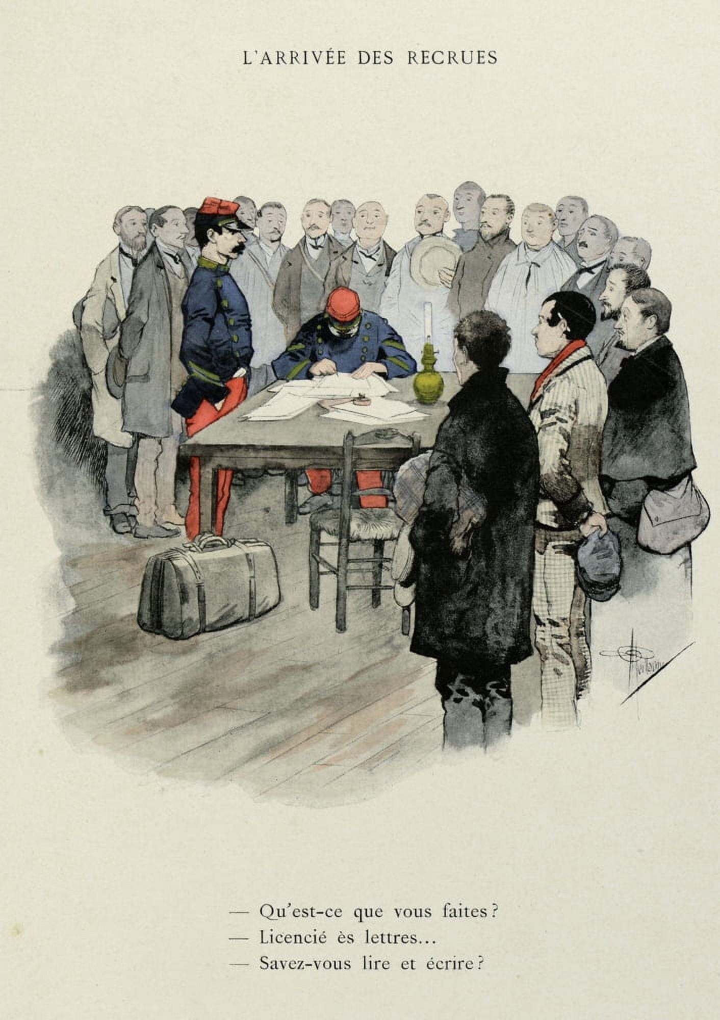 Albert Guillaume (1873-1942) Canvas Art - (18 x 24)