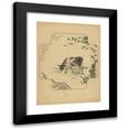 thumbnail image 1 of Albert Louis Dammouse 19x24 Black Modern Framed Museum Art Print Titled - Design for Board of the Model "Square" with Grazing Cow (C. 1875 - C. 1880), 1 of 5