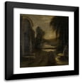 thumbnail image 1 of Albert Pinkham Ryder 15x16 Black Modern Framed Museum Art Print Titled - The Temple of the Mind, 1 of 5