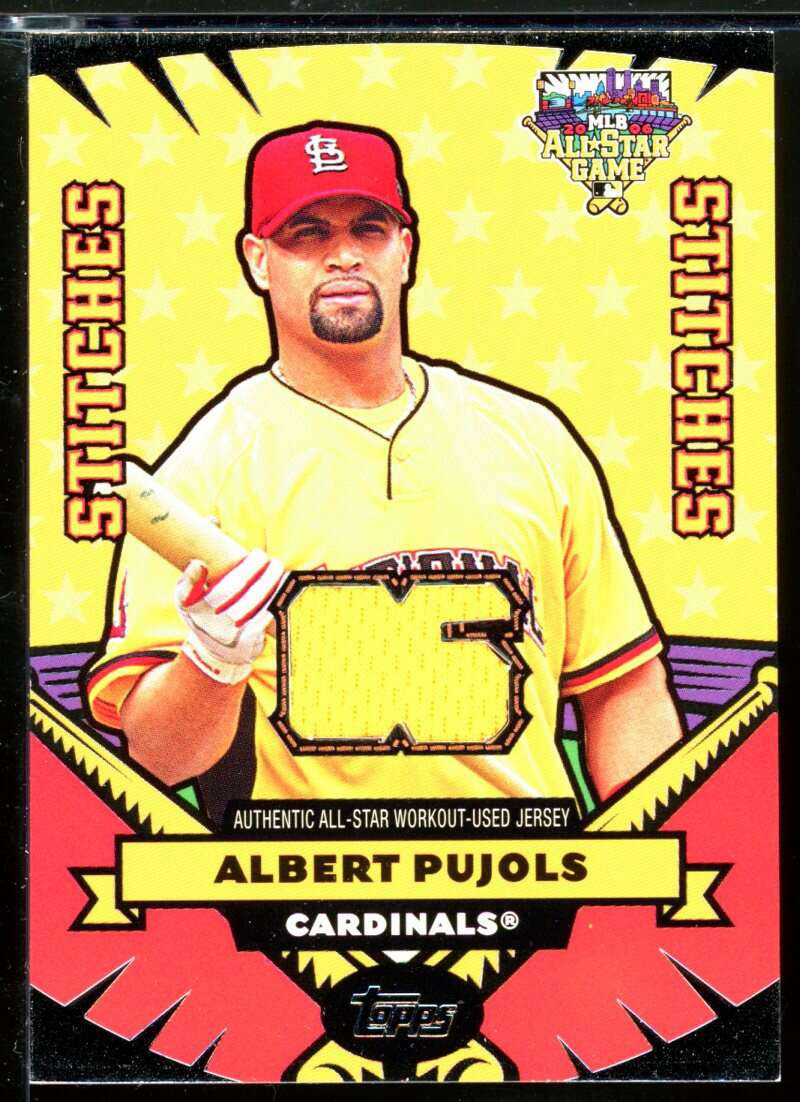 Albert Pujols [Blue] #90ASR-AP Prices | 2025 Topps 1990 All-Star Relic |  Baseball Cards, image size:1600x2204