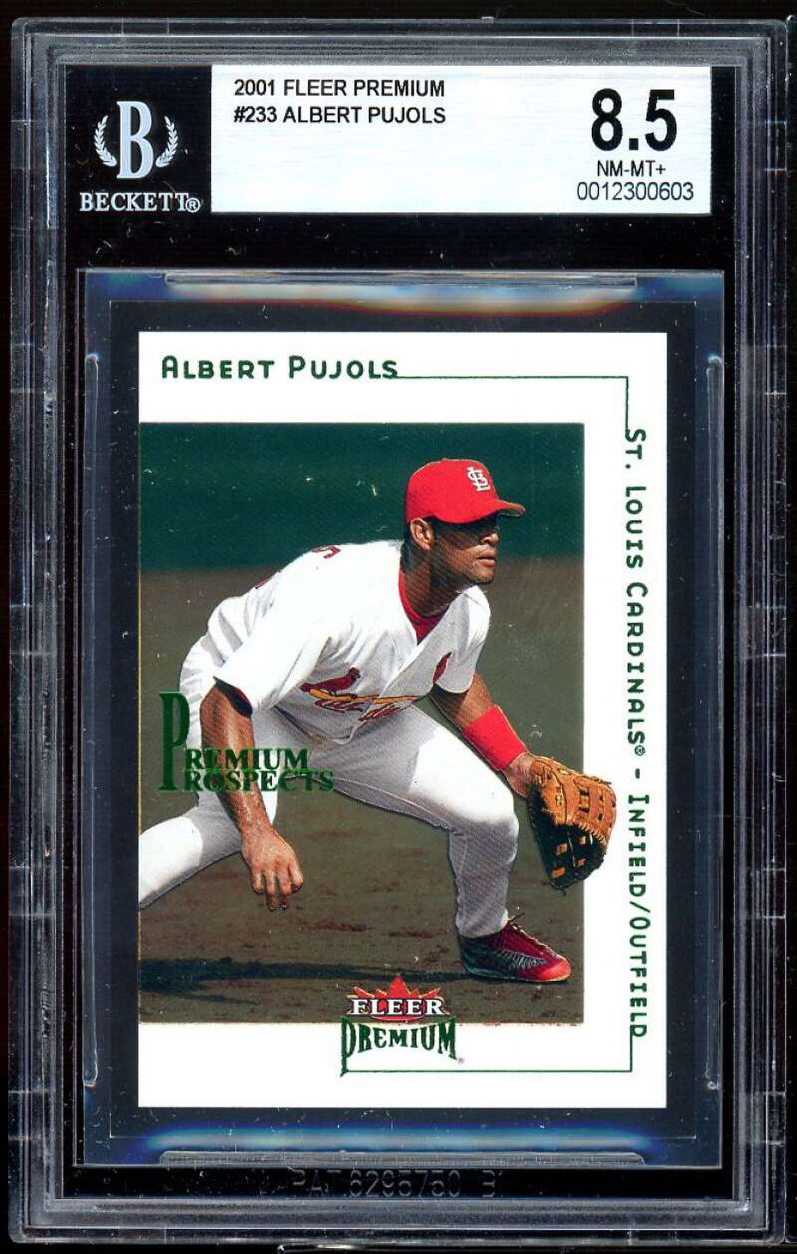 その他  Pujols Auto Fleer Albert Pujols 2001 FLEER LEGACY ROOKIE RC AUTOGRAPH #ED 071