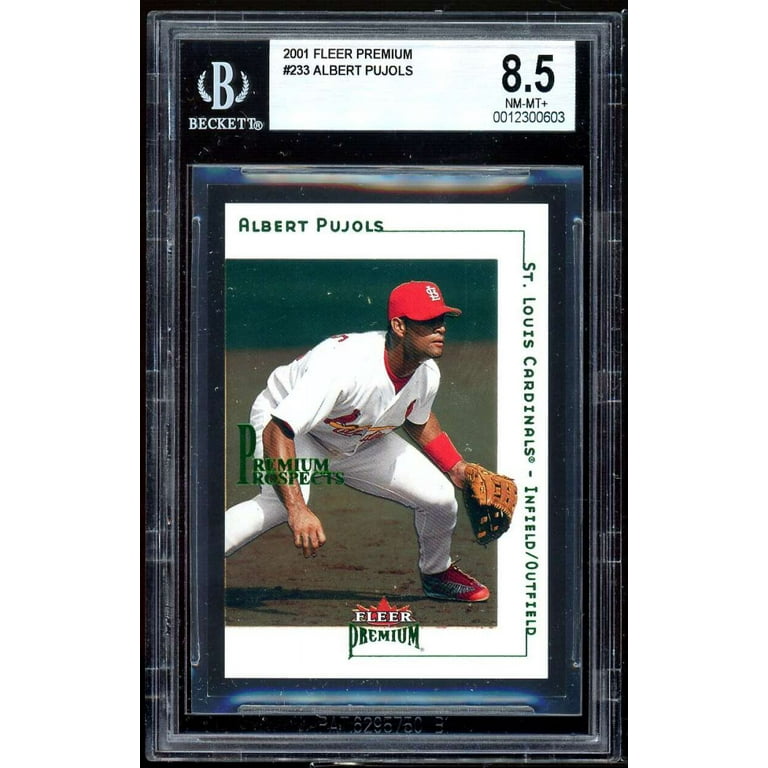 その他  Pujols Auto Fleer Auction Prices Realized Baseball Cards 2001 FLEER Albert Pujols
