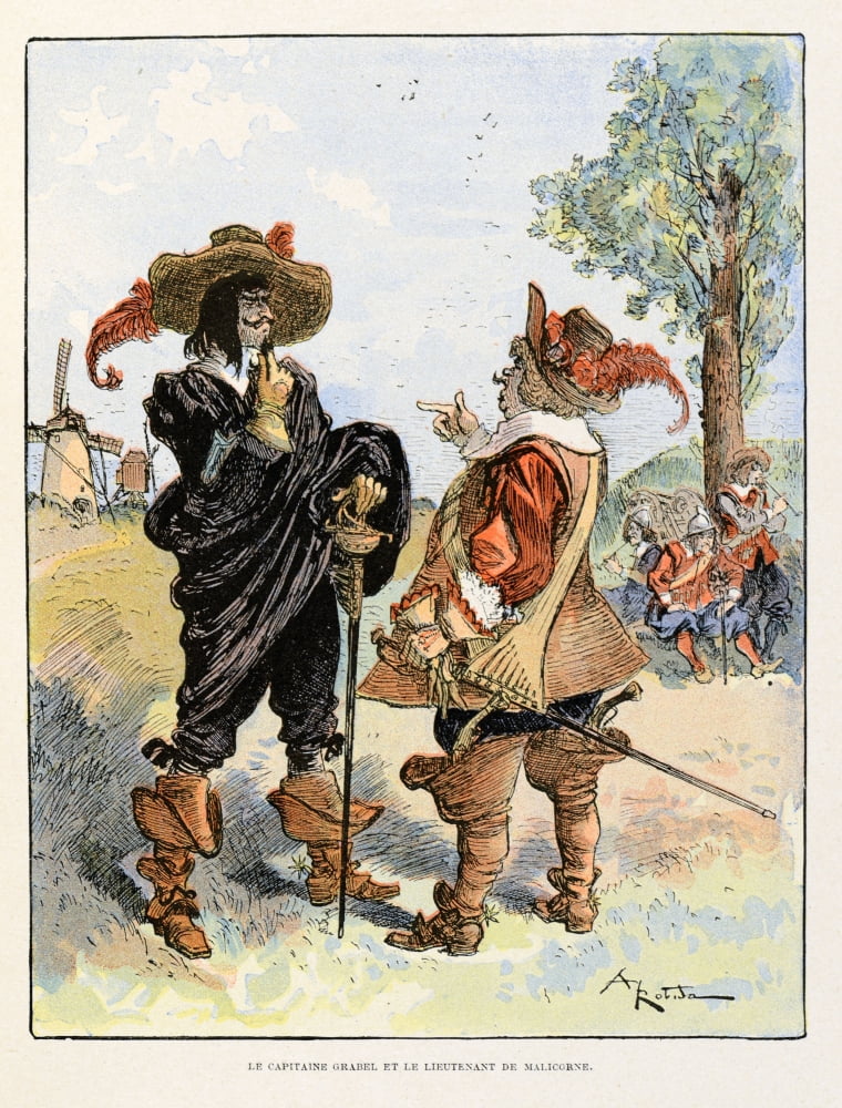 Albert Robida (1848-1926) Canvas Art - (18 x 24)