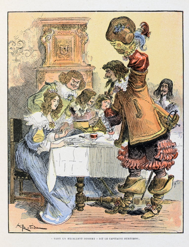 Albert Robida (1848-1926) Canvas Art - (18 x 24)
