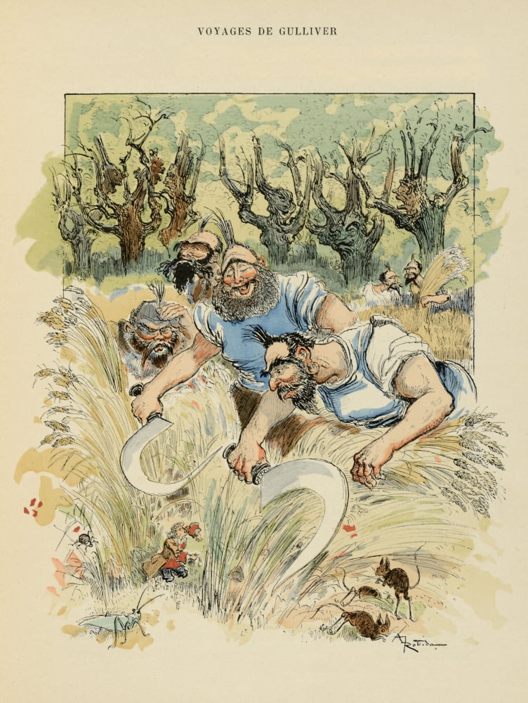 Albert Robida (1848-1926) Canvas Art - (18 x 24)