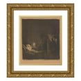 thumbnail image 1 of Albert Sterner 20x22 Gold Ornate Framed and Double Matted Museum Art Print Titled - Sick Soul (1915), 1 of 4
