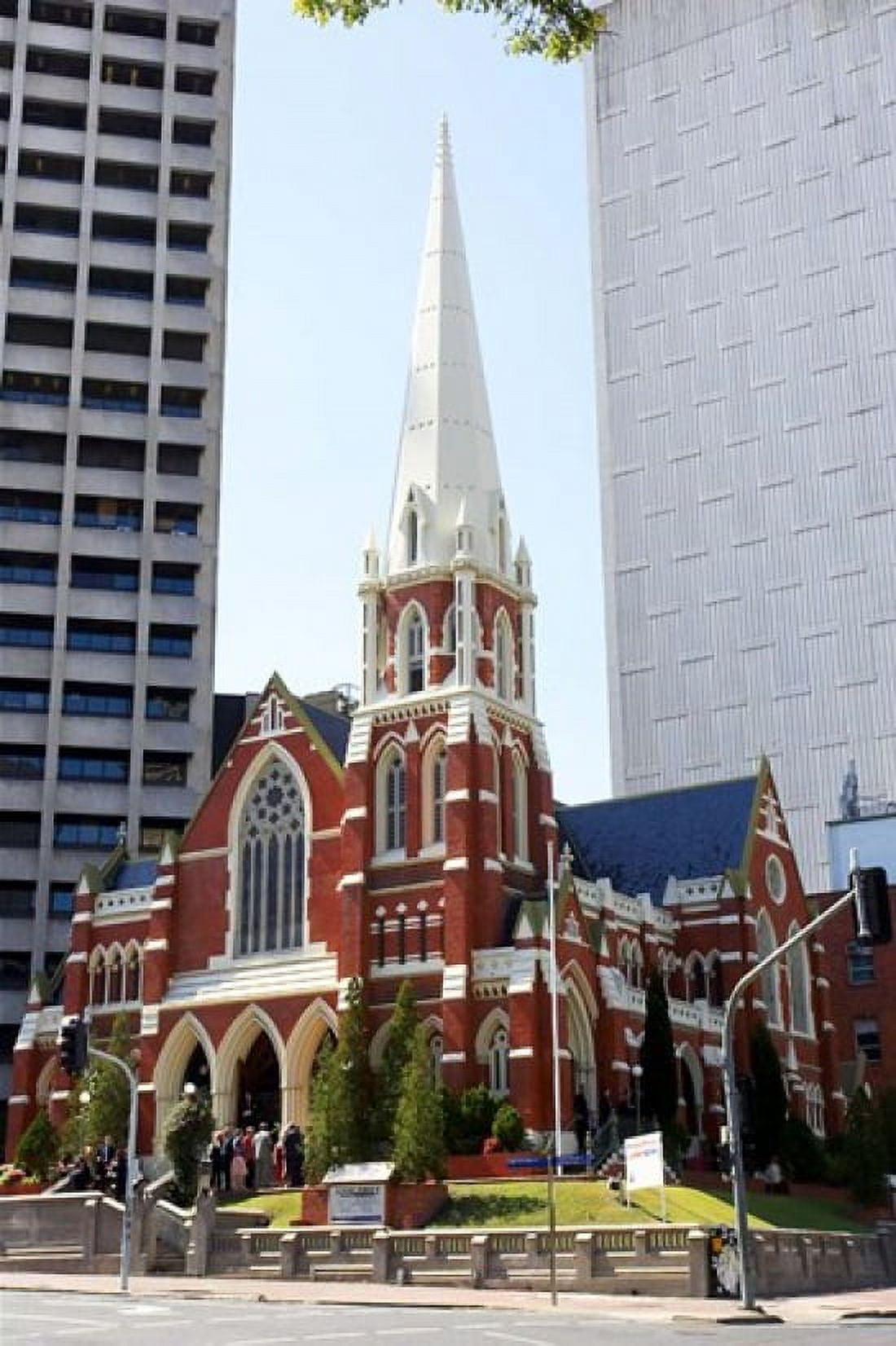 Albert Street Uniting Church Brisbane Queensland Australia Canvas Art - David Wall DanitaDelimont (17 x 26)