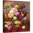 thumbnail image 1 of Albert Williams "Roses from a Victorian Garden" Gallery-wrapped Canvas Art, 1 of 3