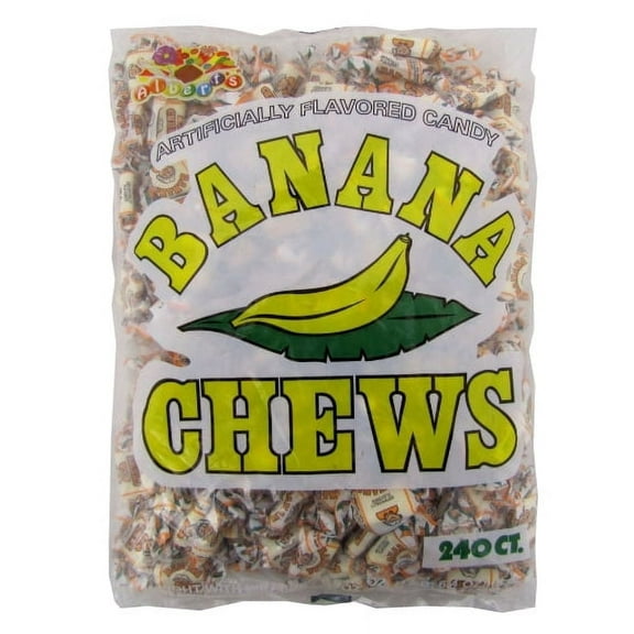 ALBERT'S CHEWS BANANA 240 CT BAG