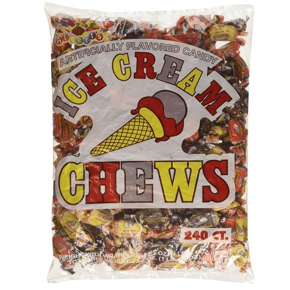 Albert's Chews Ice Cream 240 Piece Bag