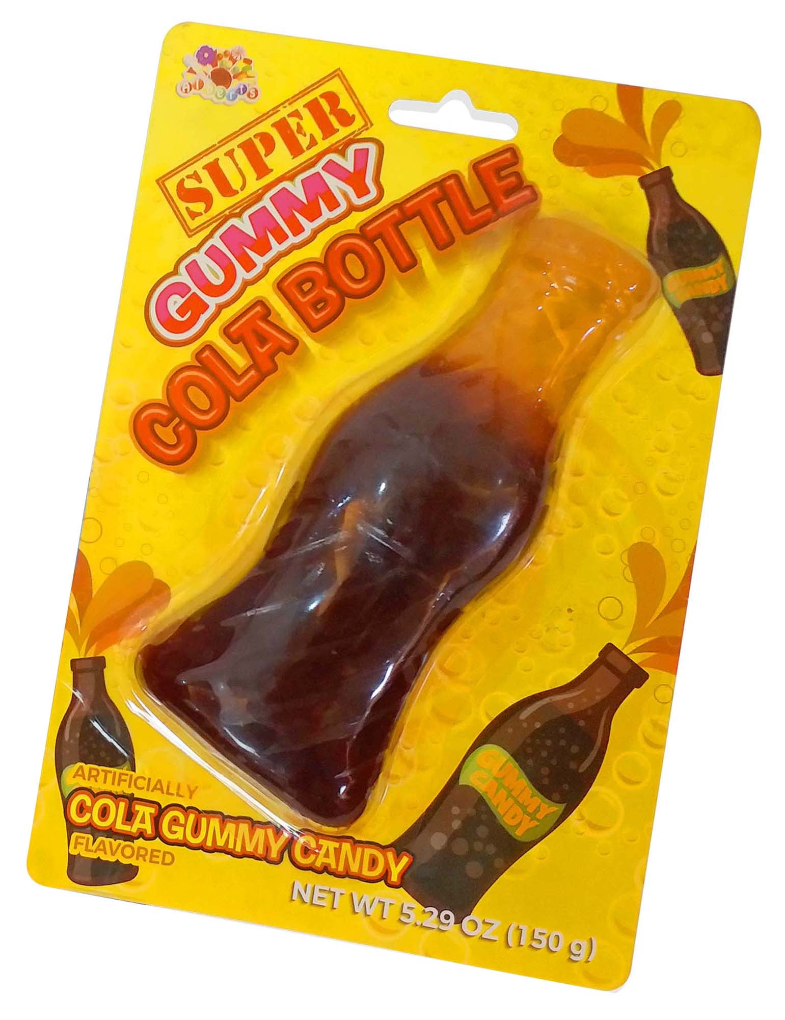 Albert's Super Cola Bottle Gummy Candy, 5.29 Ounce Blister Pack