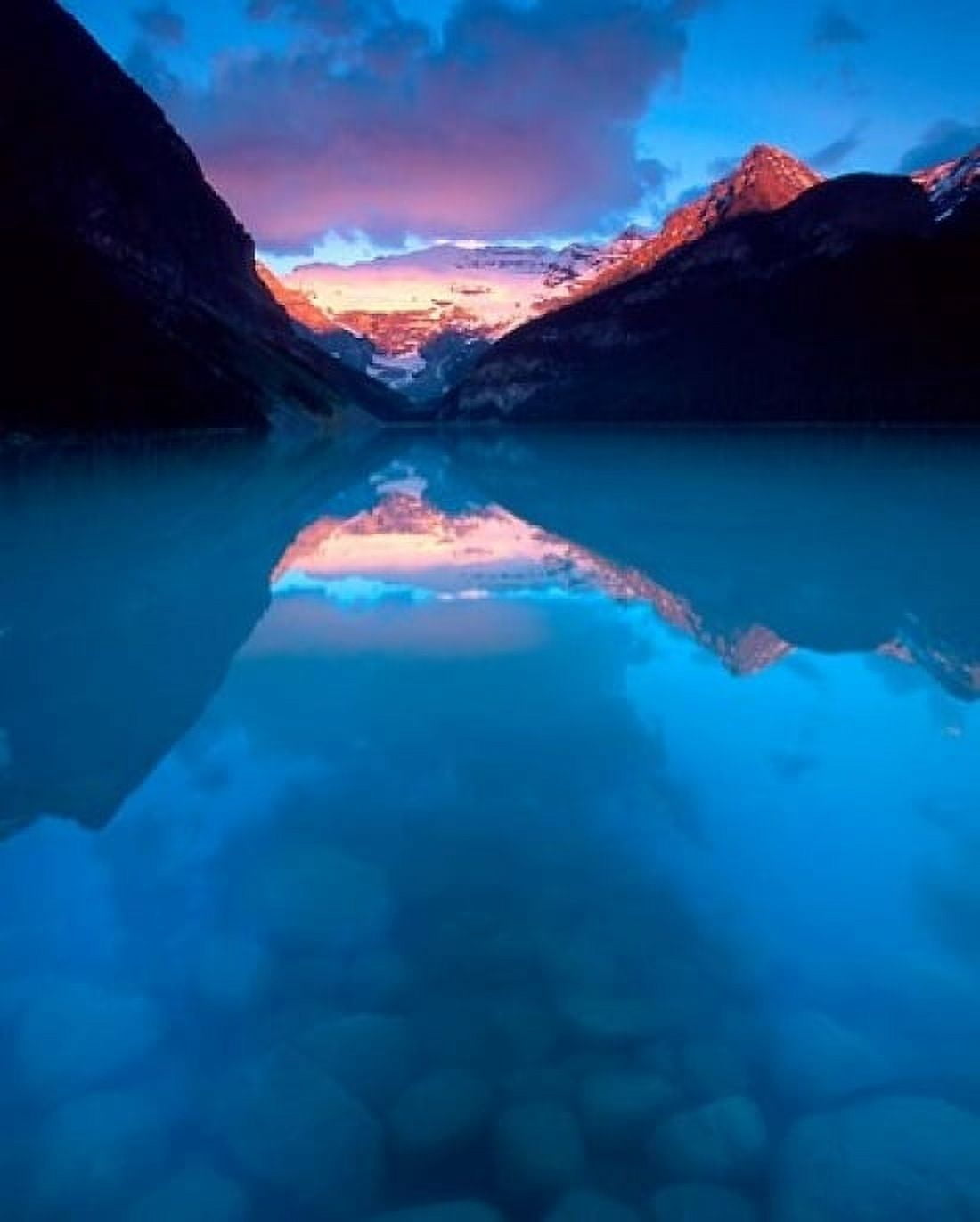 Alberta Banff NP Victoria Glacier Lake Louise Canvas Art - Jaynes Gallery DanitaDelimont (24 x 36)