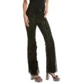 thumbnail image 1 of Alberta Ferretti womens  Silk-Blend Trouser, 36, Black, 1 of 3