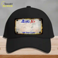 thumbnail image 1 of Alberta Rusty Blank Novelty License Plate Hat Cotton Black, 1 of 1