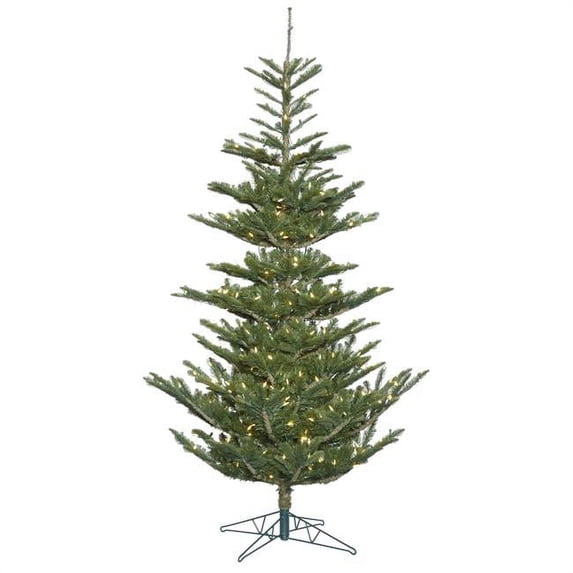 Alberta Spruce Christmas Tree with Warm White LED Lights, 9 ft. x 68 in.