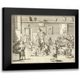 thumbnail image 1 of Alberti, Pietro Francesco 14x12 Black Modern Framed Museum Art Print Titled - Academia dpitori, 1 of 5