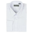 thumbnail image 1 of Alberto Cardinali Men's Tailored Fit Long Sleeve Wrinkle Resistant Dress Shirt (White,M (15-15½) sleeve: 34/35), 1 of 3