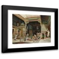 thumbnail image 1 of Alberto Fabbi 14x12 Black Modern Framed Museum Art Print Titled - Odalisques (1893), 1 of 5