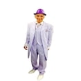 thumbnail image 1 of Alberto Nardoni Lavender ~ Lilac Zoot Suit 3 Pieces Vested 3 Pieces Fashion Suit, 1 of 3