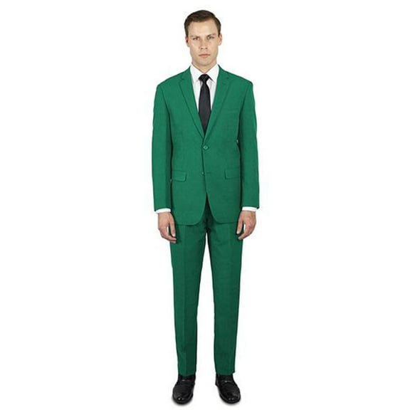 Alberto Nardoni Mens Suit 2 Piece Suit Regular Cut Flat Front Pants