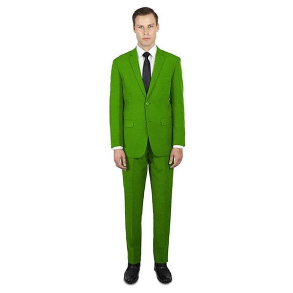 Alberto Nardoni Mens Suit 2 Piece Suit Regular Cut Flat Front Pants