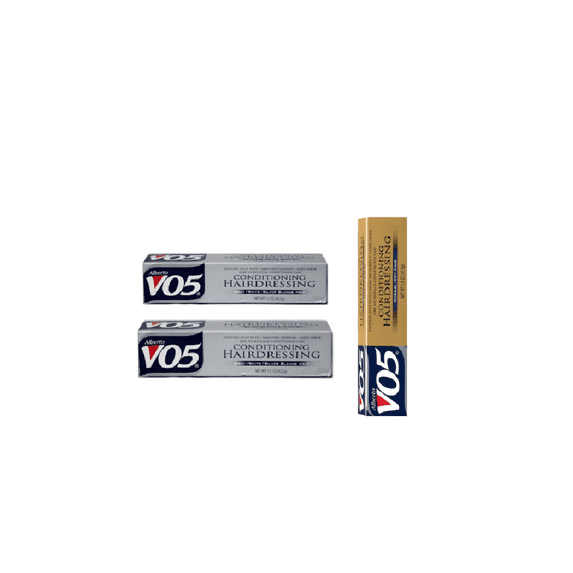 Alberto VO5 Conditioning Hair Dressing Cream, 1.75 oz (Normal & Gray/Silver Blonde Hair) 3ct