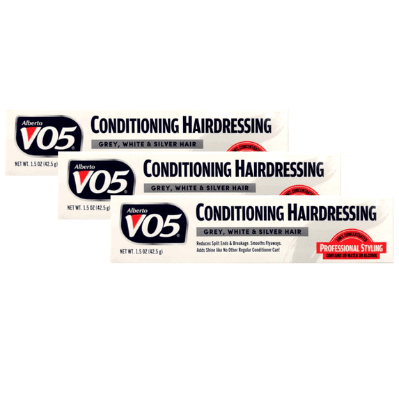 Alberto VO5 Conditioning Hairdressing Gray/White/Silver Blonde Hair (Pack of 3)