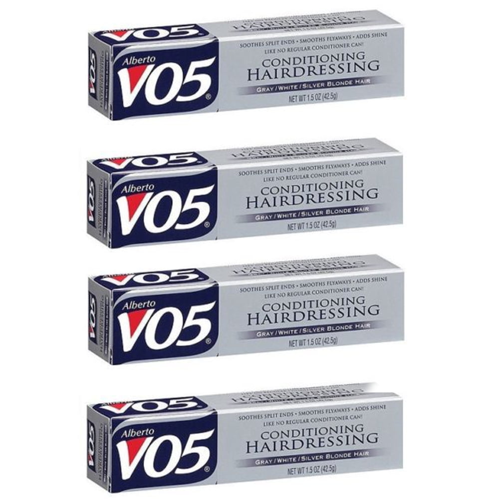 EVERREADY FIRST AID Alberto VO5 Conditioning Hairdressing Gray/White/Silver Blonde Hair (Pack of 4)