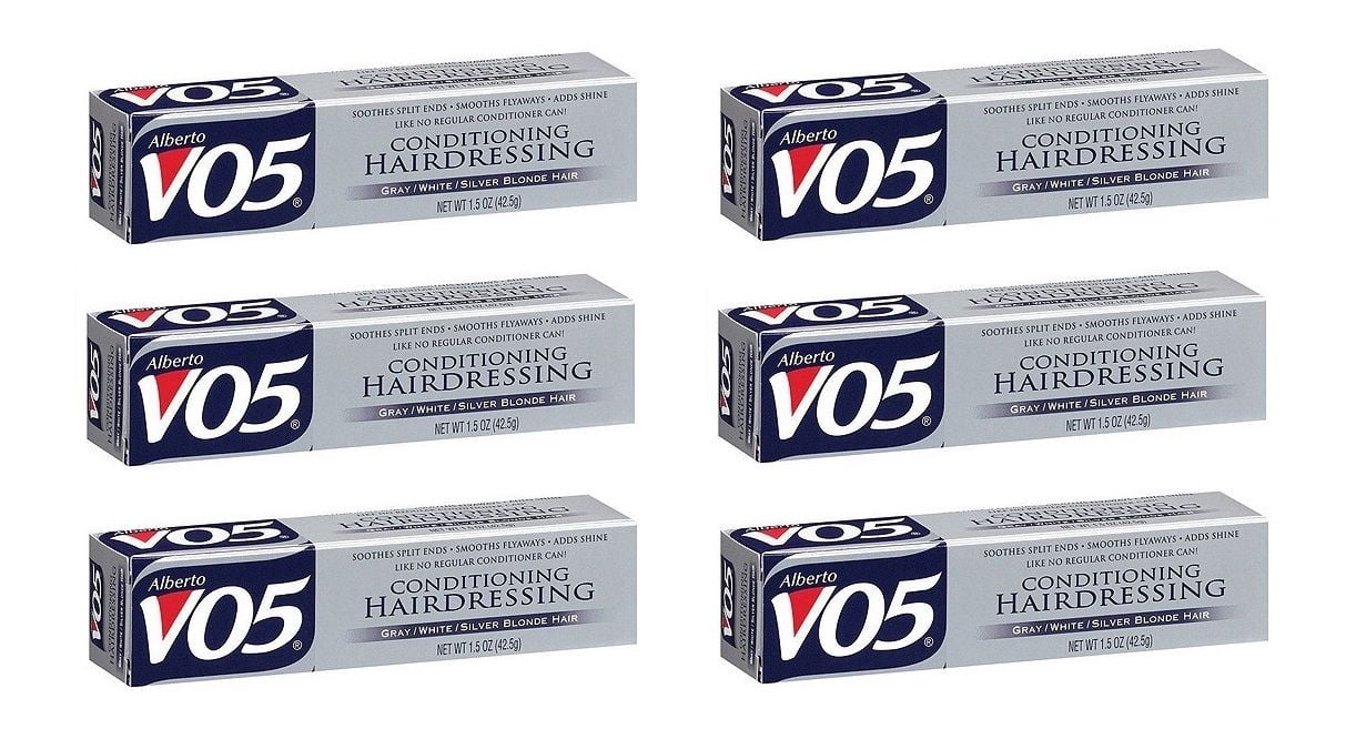 EVERREADY FIRST AID Alberto VO5 Conditioning Hairdressing Gray/White/Silver Blonde Hair (Pack of 6)
