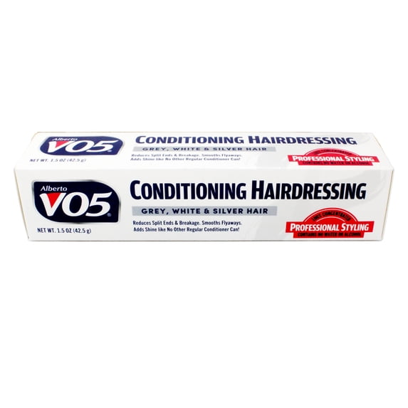 Alberto VO5 Conditioning Hairdressing for Gray/White/Silver Blonde Hair, 1.5-oz