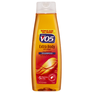 Alberto VO5 Extra Body Hair Shampoo, with Collagen, for Fullness and Volume, 15 fl oz