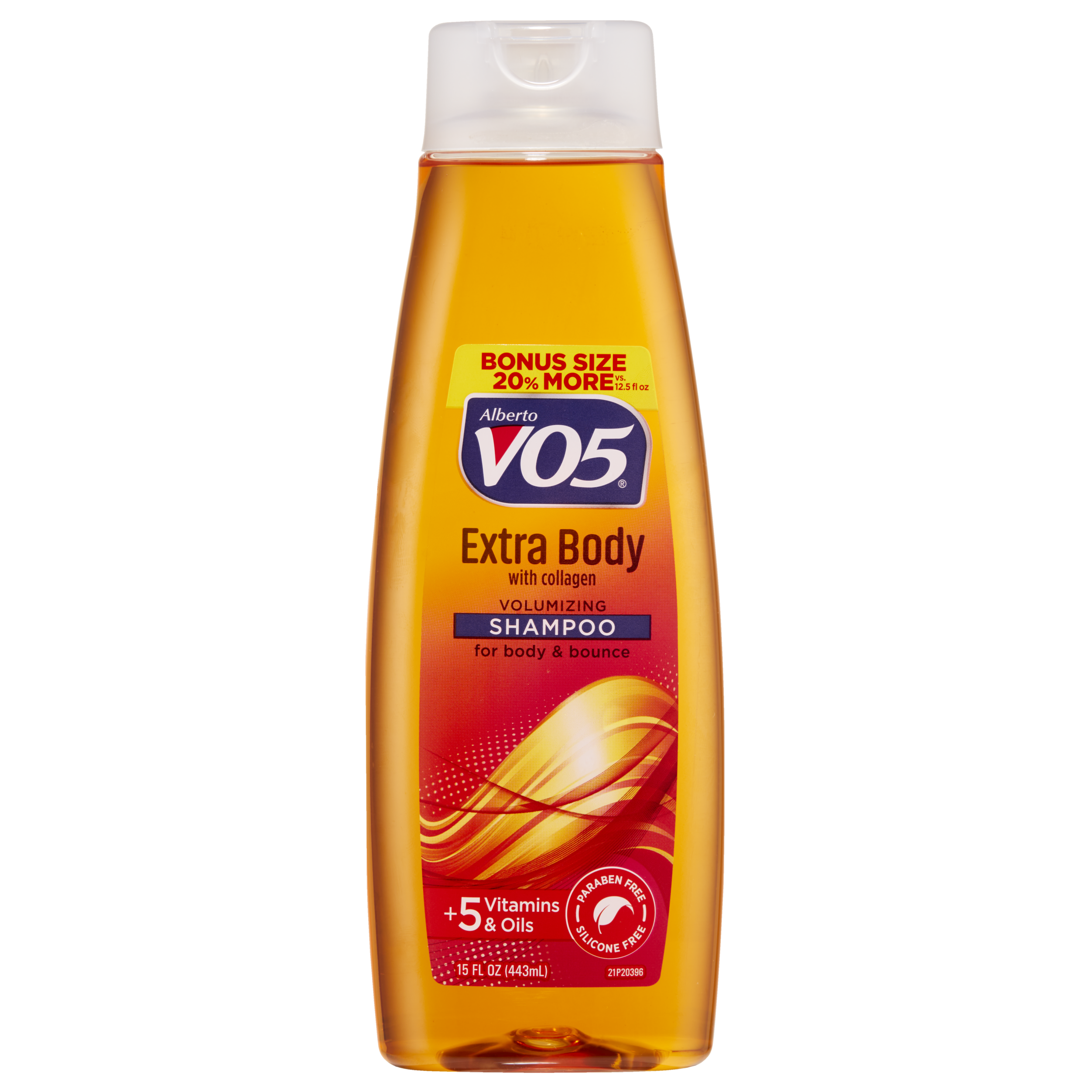 Alberto VO5 Extra Body Hair Shampoo, with Collagen, for Fullness and Volume, 15 fl oz - image 1 of 7