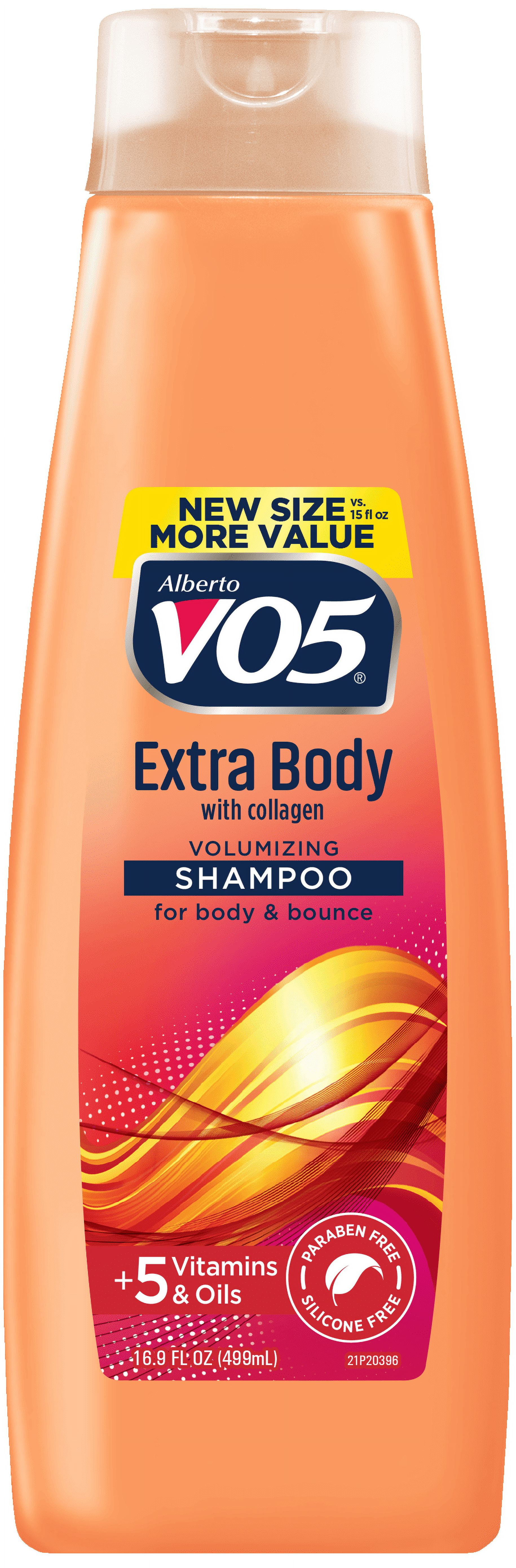 Alberto VO5 Extra Body Volumizing Shampoo with Collagen for Alberto VO5 Extra Body Volumizing Shampoo with Collagen for