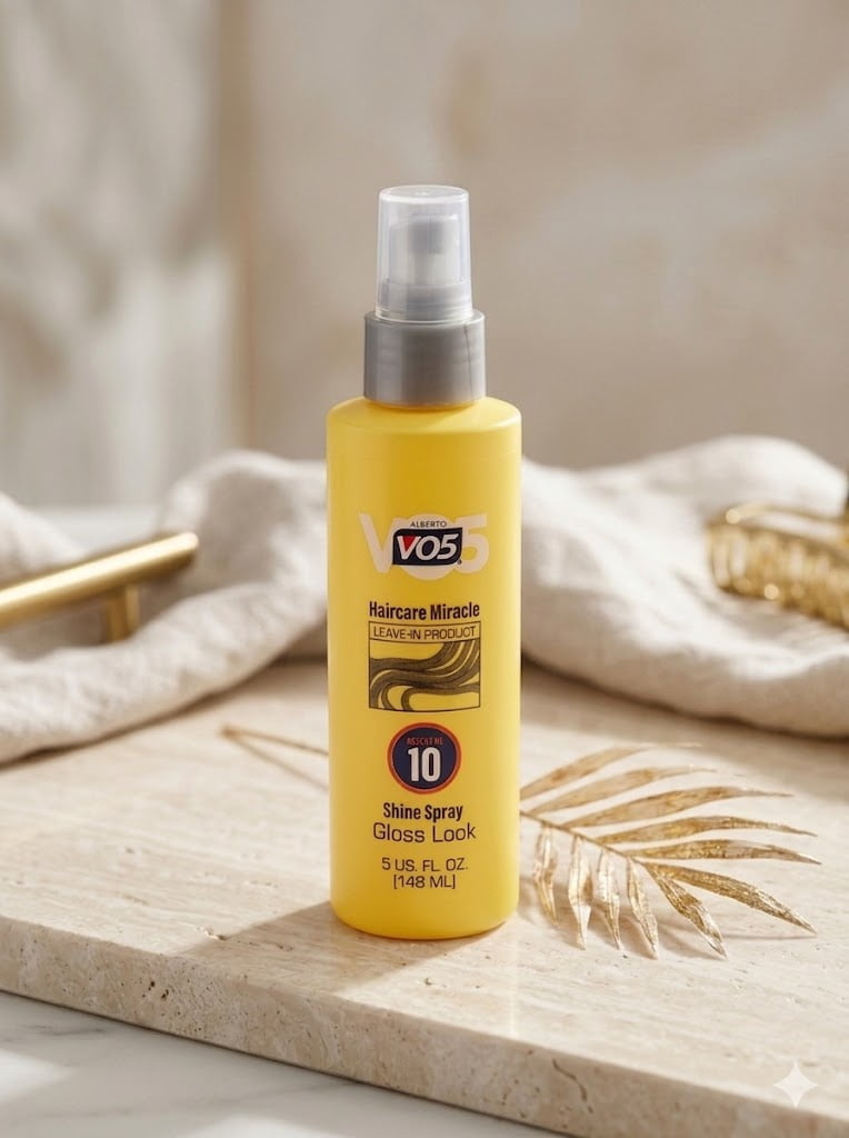 Alberto VO5 Haircare Miracle Absolute 10 Leave-In Shine Spray (Gloss Spray) 5 FL OZ