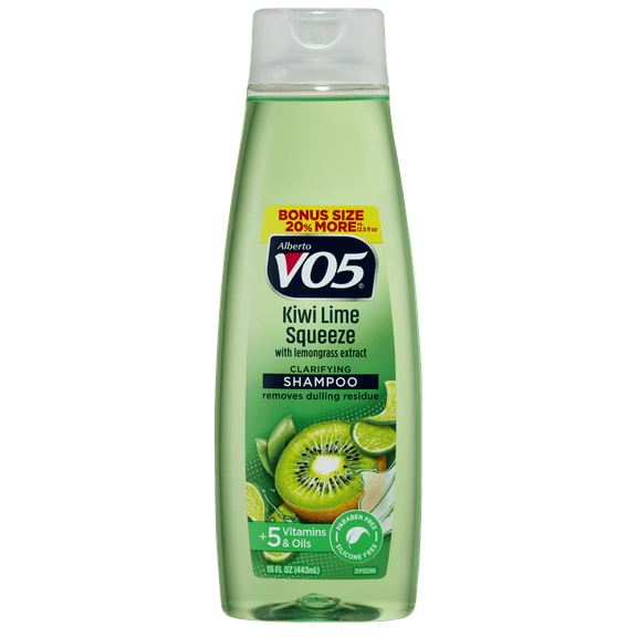 Alberto VO5 Herbal Escapes 15 Fl. Oz. Kiwi Lime Squeeze Clarifying Shampoo
