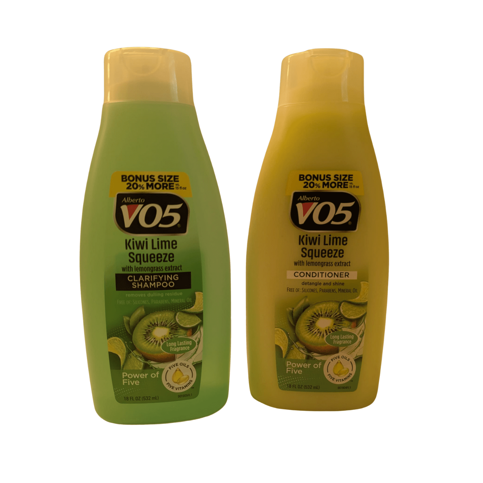 Shampoo & Treatment セット Alberto VO5 Kiwi Lime Squeeze Clarifying Shampoo