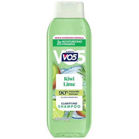 Alberto VO5 Kiwi Lime Clarifying Shampoo with Rosemary Extract for All Hair Types, 16.9 oz