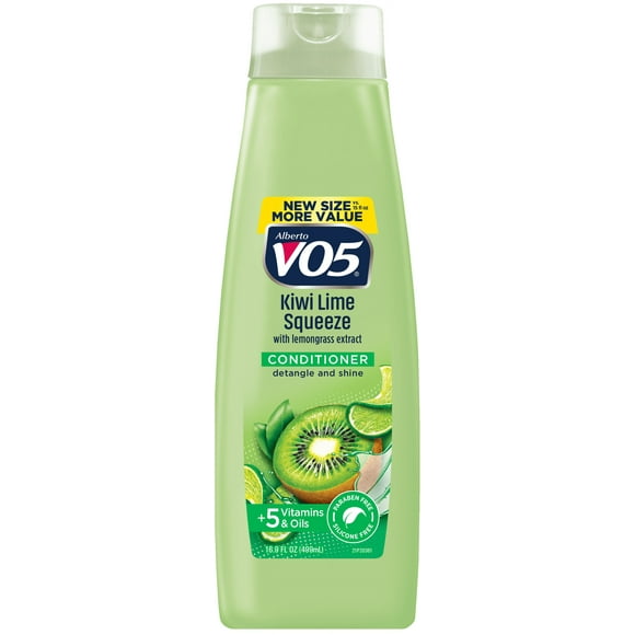 Alberto VO5 Kiwi Lime Squeeze Conditioner with Vitamin E & C, for All Hair Types, 16.9 fl oz