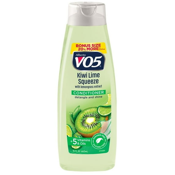 Alberto VO5 Kiwi Lime Squeeze Hair Conditioner, 15 Oz, Pack of 12