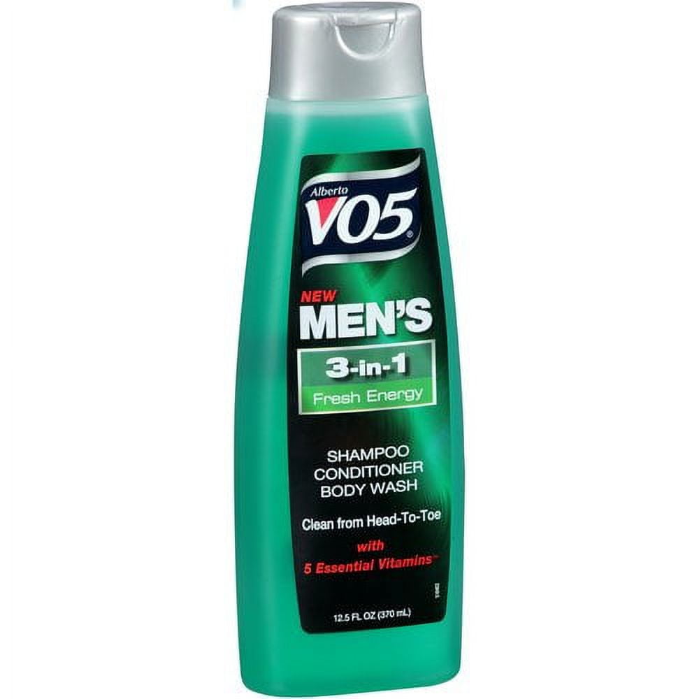 Alberto VO5 Men's 3in1 Fresh Energy Shampoo, Conditioner + Body Wash
