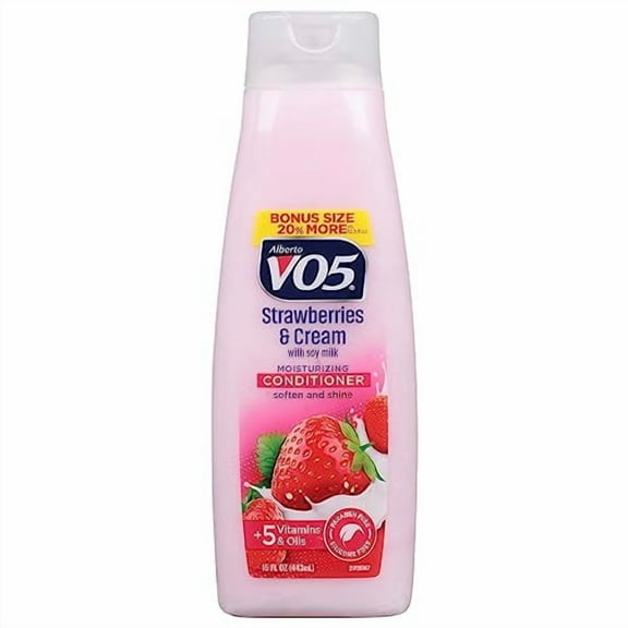Alberto VO5 Moisturizing Conditioner, Strawberries and Cream (Pack of 16)
