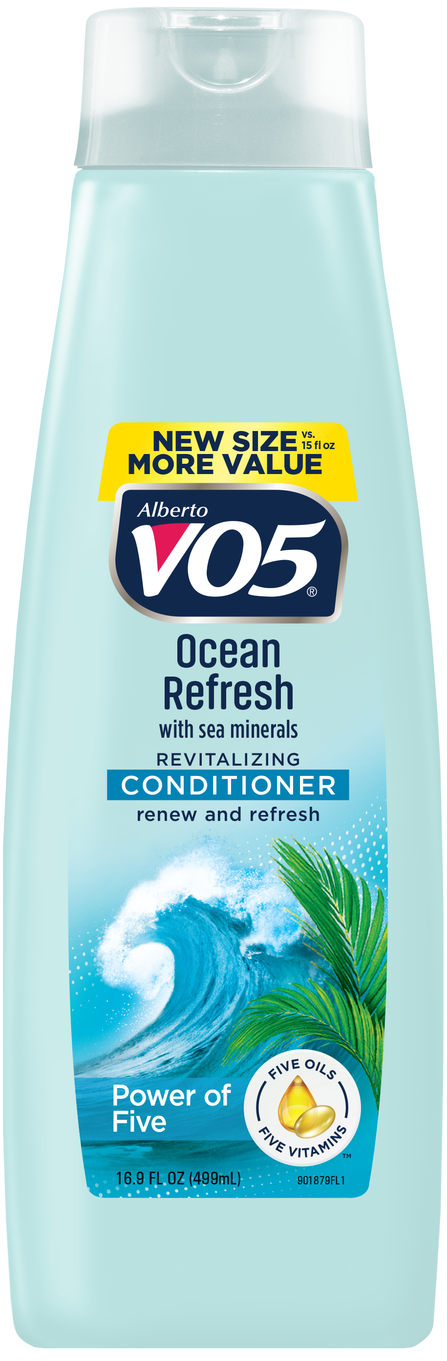 Alberto VO5 Ocean Refresh Revitalizing Conditioner with Sea Minerals, for All Hair Types, 16.9 fl oz - image 1 of 6