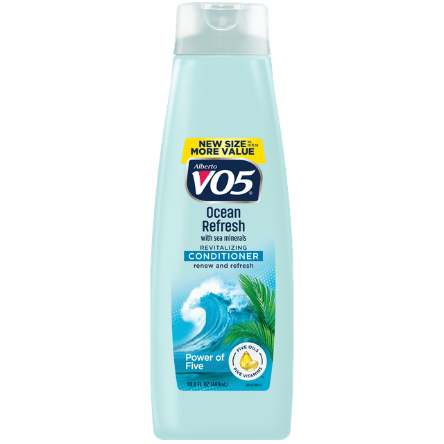 Alberto VO5 Ocean Refresh Revitalizing Conditioner with Sea Minerals, for All Hair Types, 16.9 fl oz