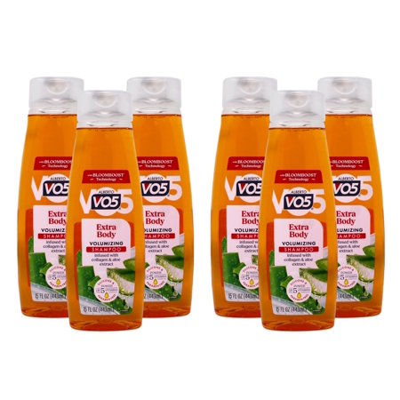 VO5 Extra Body Volumizing Shampoo with Collagen & Aloe, 15 Fl Oz (Pack of 20)