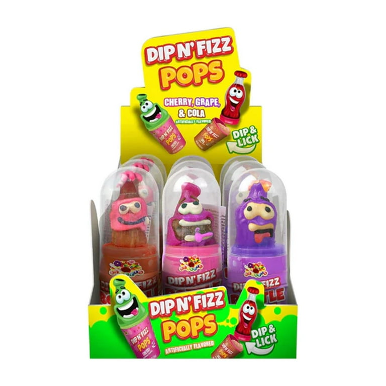 Alberts Dip N Fizz Bottle Pops 12ct Box - Walmart.com