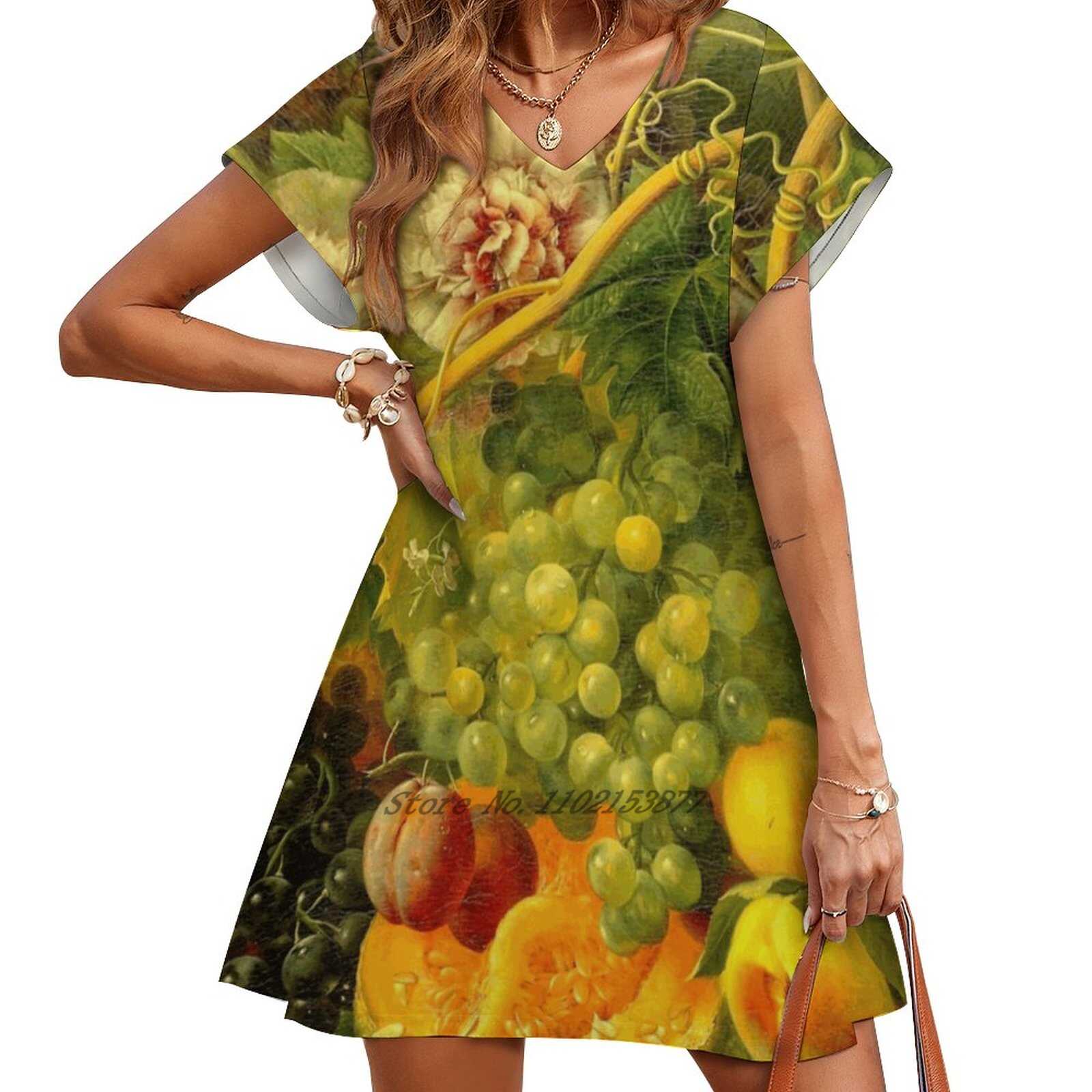 Albertus Jonas Brandt Still Life With Flowers And Fruits Loose Pocket